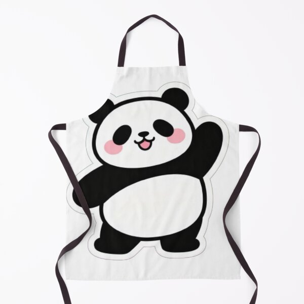 Item preview, Cute Kawaii Chubby Panda Sticker designed and sold by MiniPrintMagic.