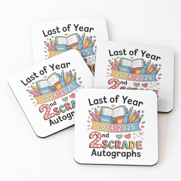 Item preview, Last Day of School Autograph 2nd Grade Graduation Boys Girls  designed and sold by BeetleMalon.
