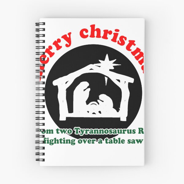 Item preview, Merry Christmas Tyrannosaurus Table Saw designed and sold by joshpincus.
