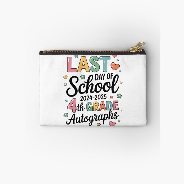 Item preview, Last Day of School Autograph 4th Grade Graduation Boys Girls  designed and sold by THagBlue.