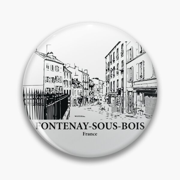 Item preview, Fontenay-sous-Bois - France designed and sold by Lakeric Cityscapes.