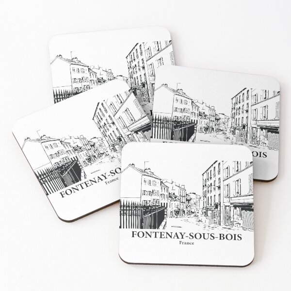Item preview, Fontenay-sous-Bois - France designed and sold by Lakeric Cityscapes.