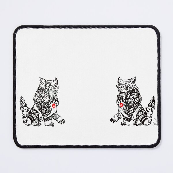 Item preview, Tatted Shisa pair designed and sold by Isurflikeagirl.