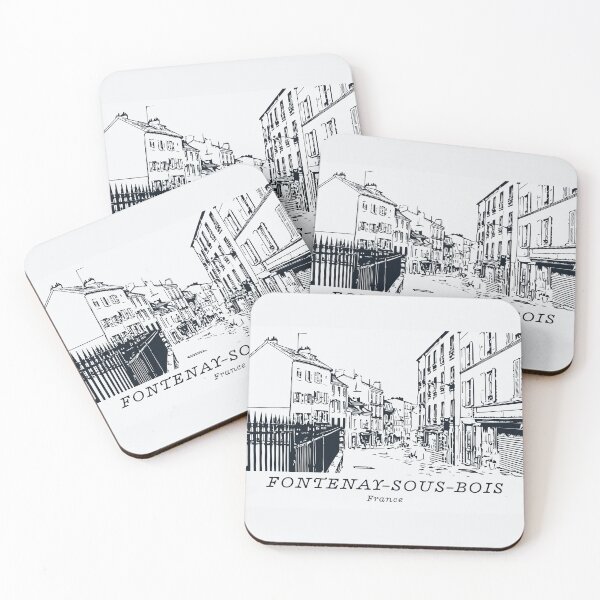 Item preview, Fontenay-sous-Bois - France designed and sold by Lakeric Cityscapes.