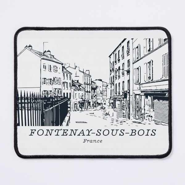 Item preview, Fontenay-sous-Bois - France designed and sold by Lakeric Cityscapes.