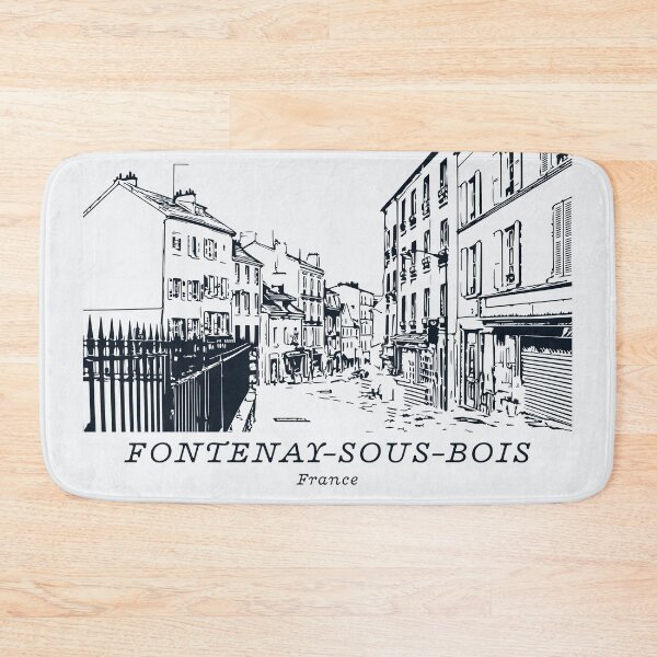 Item preview, Fontenay-sous-Bois - France designed and sold by Lakeric Cityscapes.