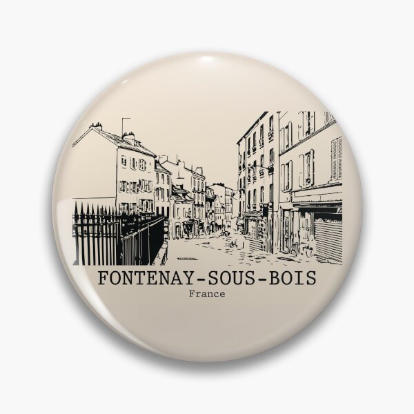 Item preview, Fontenay-sous-Bois - France designed and sold by Lakeric Cityscapes.