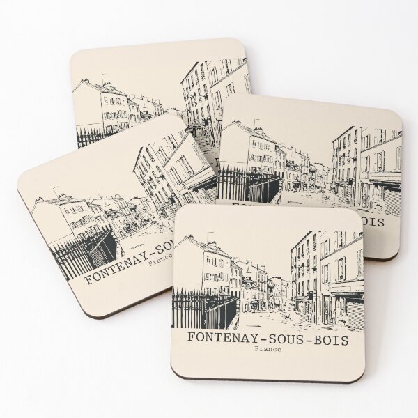 Item preview, Fontenay-sous-Bois - France designed and sold by Lakeric Cityscapes.