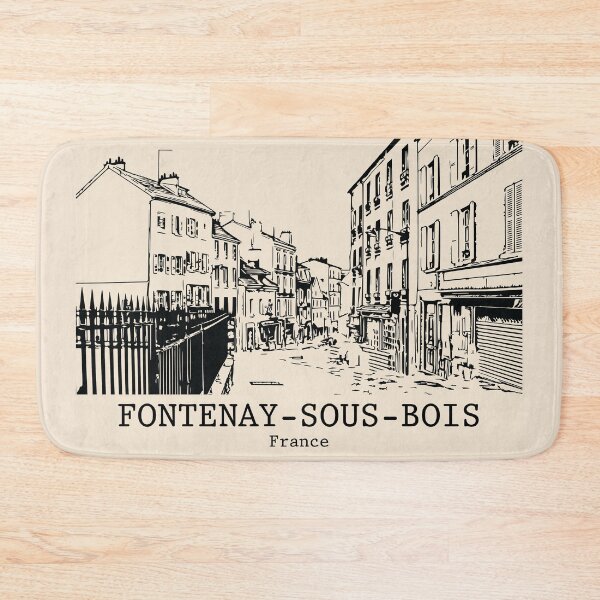 Item preview, Fontenay-sous-Bois - France designed and sold by Lakeric Cityscapes.