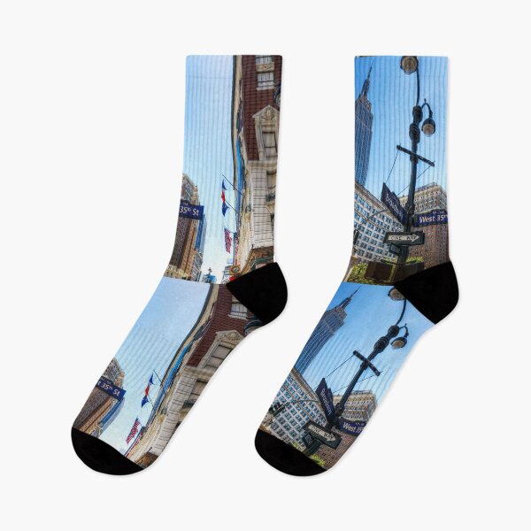Item preview, Empire State Building and Broadway Signs designed and sold by Paul Thompson Photography.
