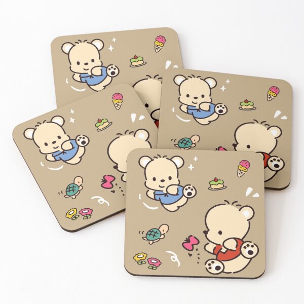 Item preview, Little Bears Playing designed and sold by kawaiistudio.