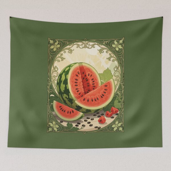 Item preview, Yalda Watermelon Persian Winter Solstice Symbolism designed and sold by taiche.