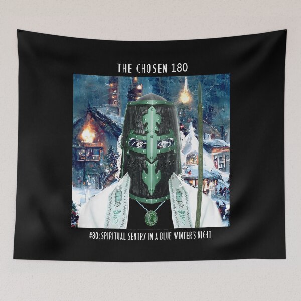 Item preview, The Chosen #80: Spiritual Sentry in a Blue Winter's Night designed and sold by TheChosen180.