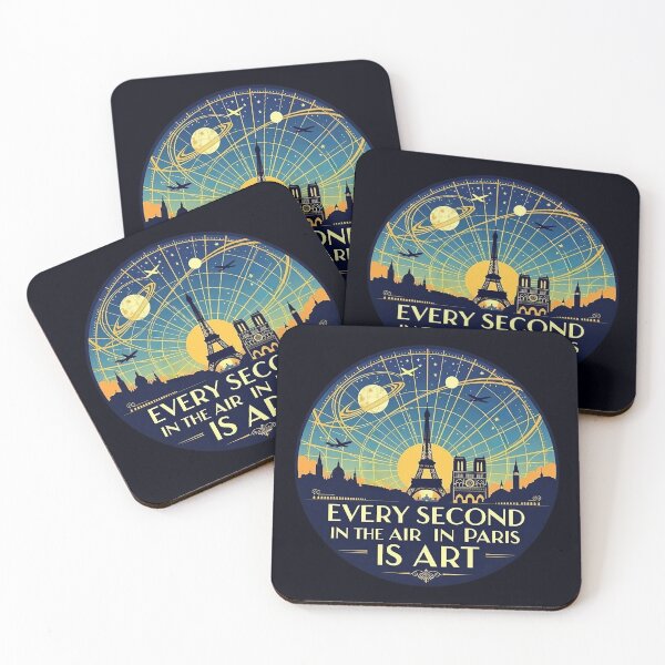 Item preview, Every second in the air in Paris is Art designed and sold by JackFreestone.