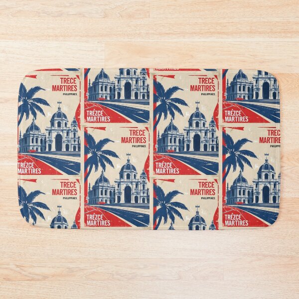 Item preview, Póster retro vintage desgastado de los Trece Mártires de Filipinas, años 50, turismo designed and sold by TravelersGems.