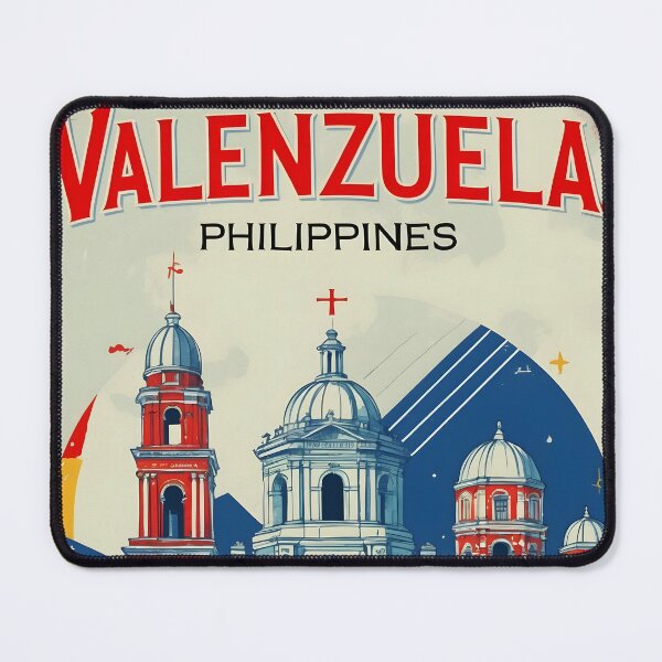 Item preview, Valenzuela Philippines 1950s Retro Vintage Distressed Poster Tourism designed and sold by TravelersGems.