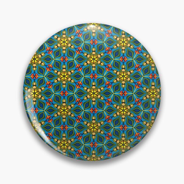 Item preview, Intricate Jewel Tone Stained Glass Seamless Pattern - Luxury Moroccan Floral Art designed and sold by NgernPhanLan.