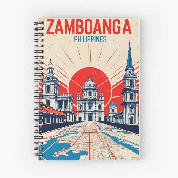Item preview, Zamboanga Philippines 1950s Retro Vintage Distressed Poster Tourism designed and sold by TravelersGems.