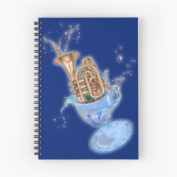 Item preview, Trumpet Splash Teacup- Drink up and Play! designed and sold by MissMusica.