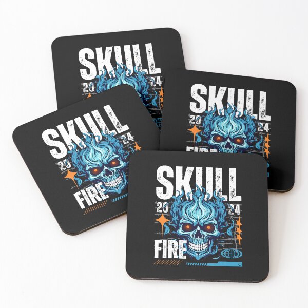 Item preview, SKULL FIRE 2024 – For Those Who Burn Bright and Don’t Flinch designed and sold by Raven Studios.