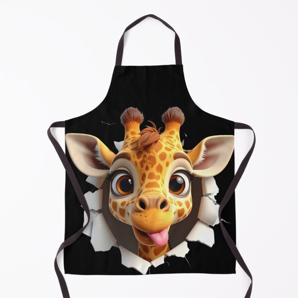Item preview, adorable silly giraffe peeking t-shirt designed and sold by Alicjareign.