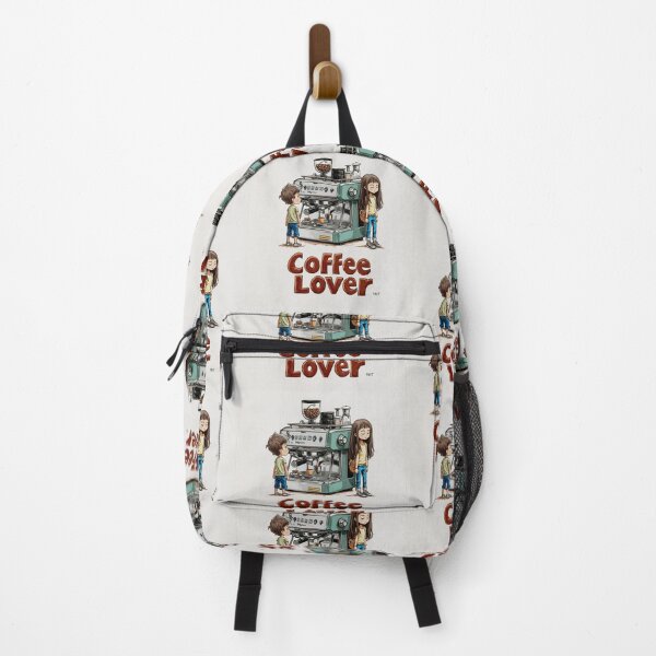Item preview, Cute Coffee Lover Barista Machine – Adorable Coffee Shop Cartoon Art designed and sold by Grafititee.