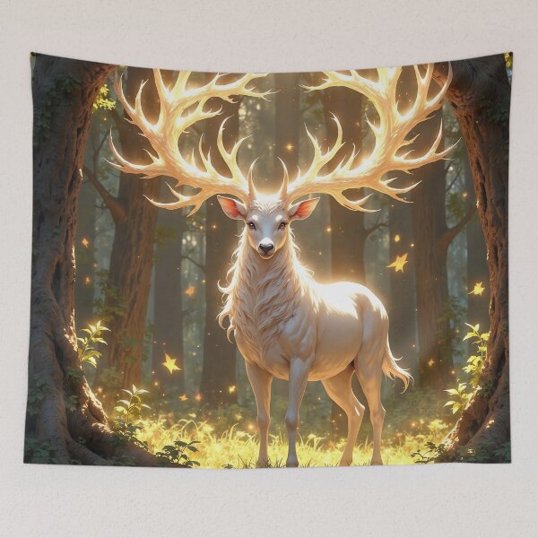 Item preview, Totem Animal White Deer designed and sold by IHage.