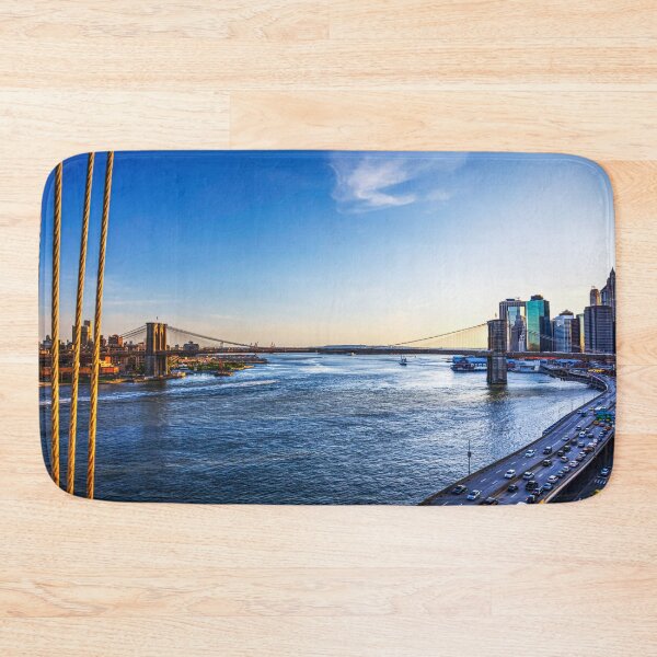 Item preview, View of Manhattan Skyline From Manhattan Bridge designed and sold by Paul Thompson Photography.