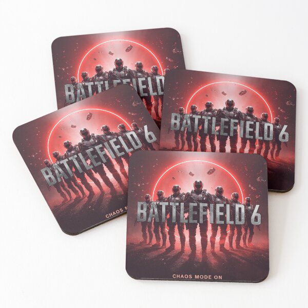 Item preview, Battlefield 6 Chaos Mode On – Futuristic War Art designed and sold by Graphic Therapist.