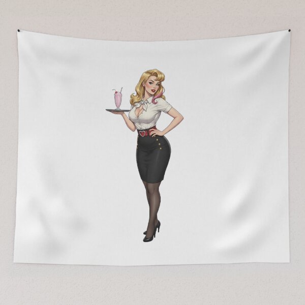 Item preview, "Retro Glamour: Charm and Audacity of Pin-Ups” designed and sold by CHRIST5000.