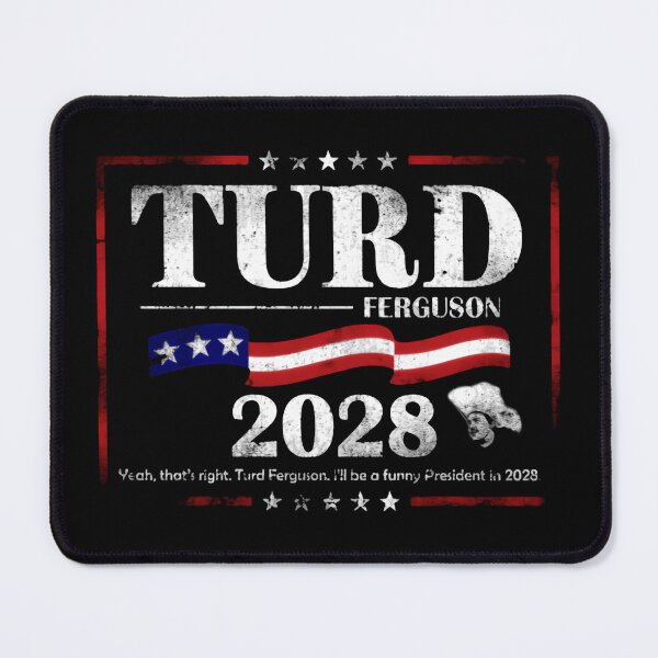 Item preview, Turd Ferguson For President 2028 Goofy Retro Laughs designed and sold by SkeletonsDanger.