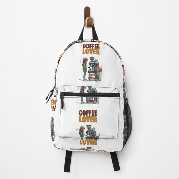 Item preview, Cute Coffee Lover Barista Machine – Adorable Coffee Shop Cartoon Art designed and sold by Grafititee.