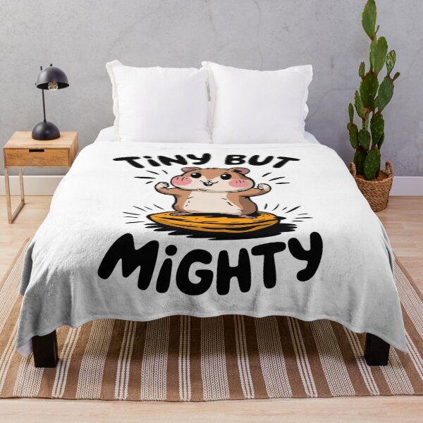 Item preview, Tiny But Mighty Hamster Design | Cute Animal Motivation Inspirational Gift | Witty Strength Slogan designed and sold by pixelpopplanet.