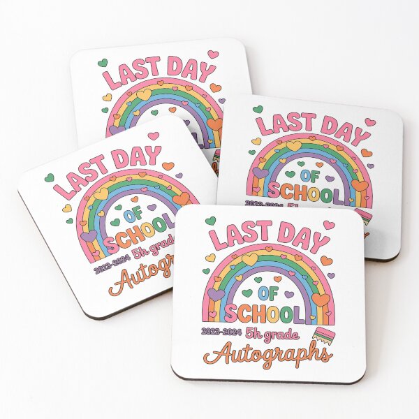 Item preview, Last Day of School Autograph 5th Grade Graduation Boys Girls4  designed and sold by BeetleMalon.