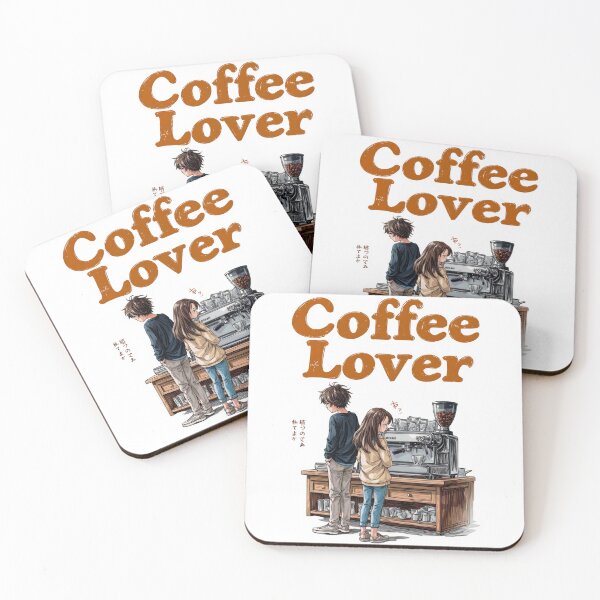 Item preview, Cute Coffee Lover Barista Machine – Adorable Coffee Shop Cartoon Art designed and sold by Grafititee.