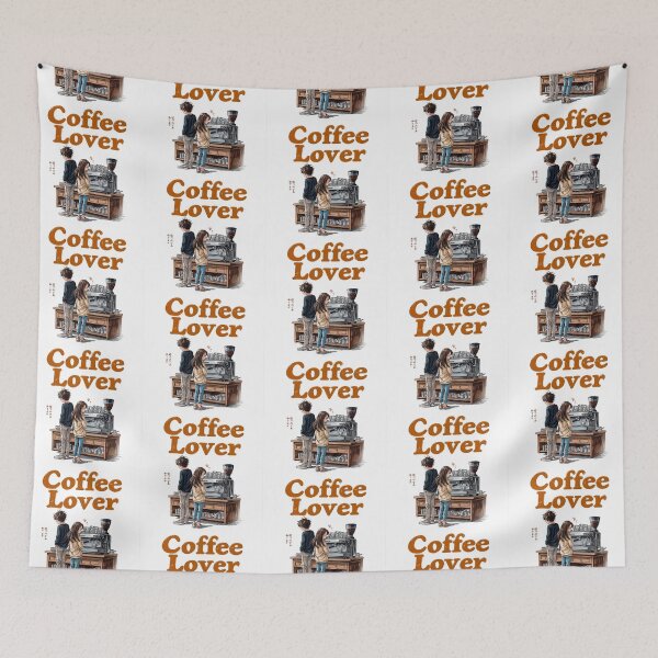 Item preview, Cute Coffee Lover Barista Machine – Adorable Coffee Shop Cartoon Art designed and sold by Grafititee.