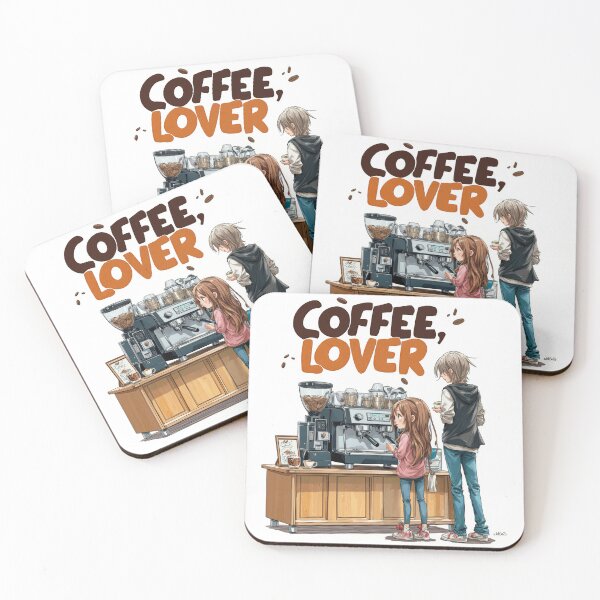 Item preview, Cute Coffee Lover Barista Machine – Adorable Coffee Shop Cartoon Art designed and sold by Grafititee.