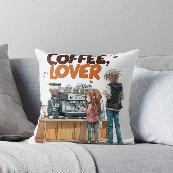 Item preview, Cute Coffee Lover Barista Machine – Adorable Coffee Shop Cartoon Art designed and sold by Grafititee.