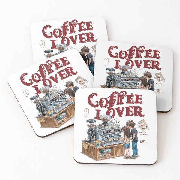 Item preview, Cute Coffee Lover Barista Machine – Adorable Coffee Shop Cartoon Art designed and sold by Grafititee.