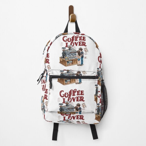 Item preview, Cute Coffee Lover Barista Machine – Adorable Coffee Shop Cartoon Art designed and sold by Grafititee.