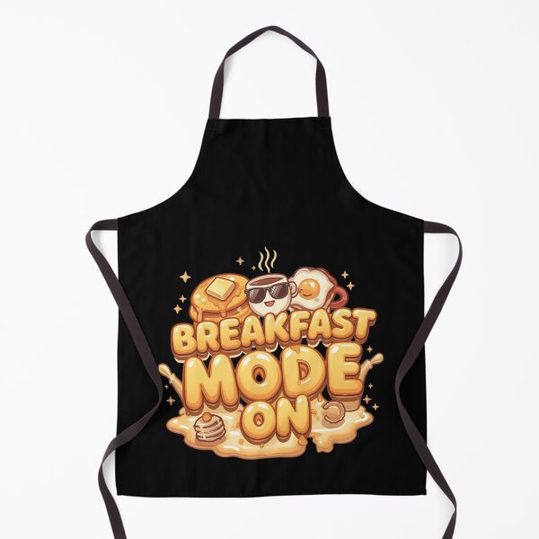 Item preview, Breakfast Mode On – Cute Kawaii Pancakes, Egg & Coffee Cartoon | Funny Breakfast Lover Design designed and sold by DevineCouture.