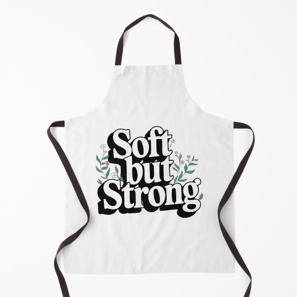 Item preview, Soft But Strong | Floral Empowerment Motivation Retro Typography | Feminine Strength Gift designed and sold by pixelpopplanet.
