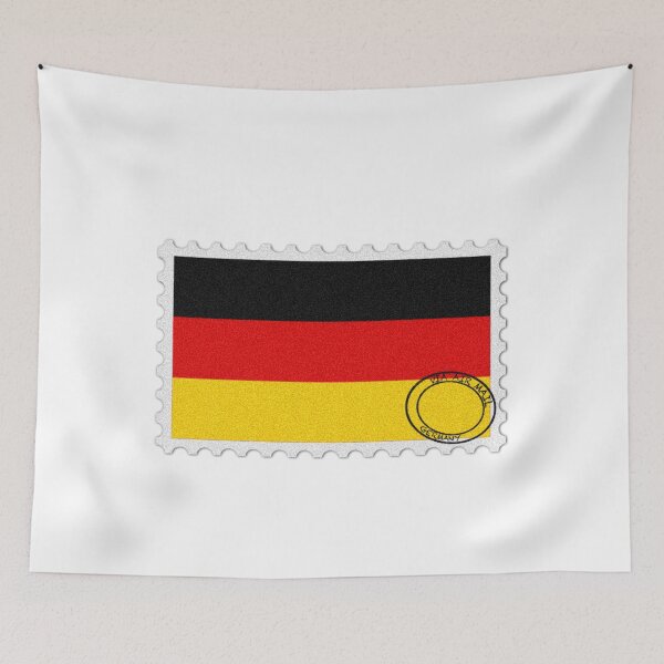 Item preview, Germany National Flag Postage Stamp designed and sold by red-amber65.