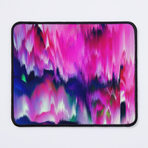 Item preview, Fascinate - Iridescent Pink and Blue Glitch Aesthetic designed and sold by Petra Lang.