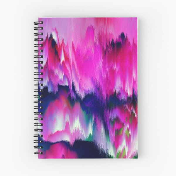 Item preview, Fascinate - Iridescent Pink and Blue Glitch Aesthetic designed and sold by Petra Lang.