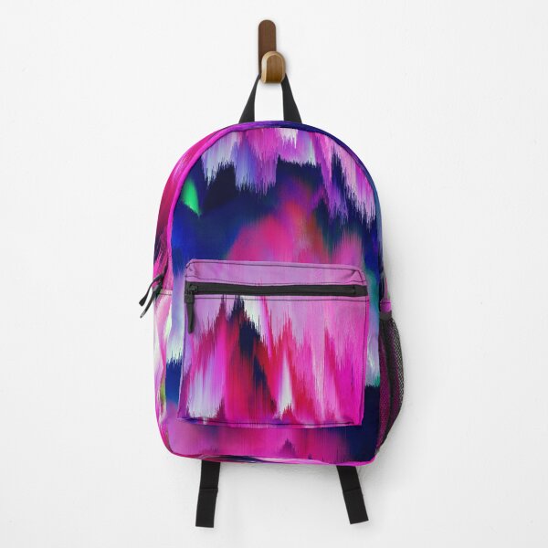 Item preview, Fascinate - Iridescent Pink and Blue Glitch Aesthetic designed and sold by Petra Lang.