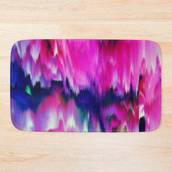 Item preview, Fascinate - Iridescent Pink and Blue Glitch Aesthetic designed and sold by Petra Lang.