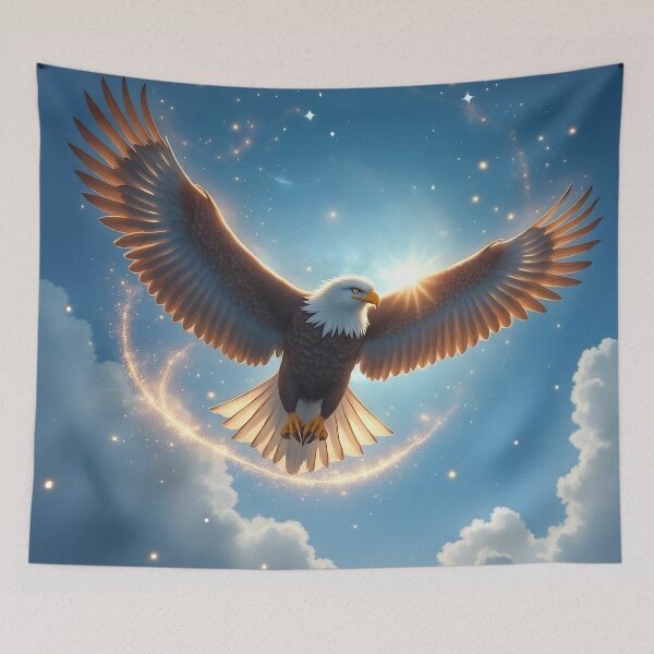 Item preview, Totem Animal: Eagle in Flight designed and sold by IHage.