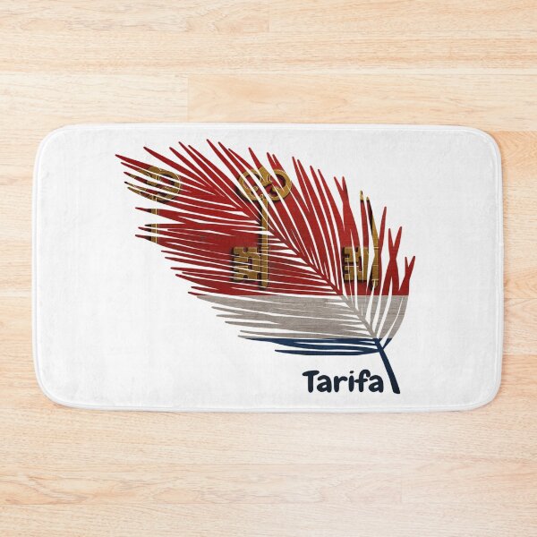 Item preview, Abstract Flag of Tarifa – Feather Shape Design designed and sold by ArteJorge48.