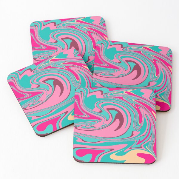 Item preview, Psychedelic Swirl Abstract Design – Vibrant Retro Waves designed and sold by DreamPixelPrint.